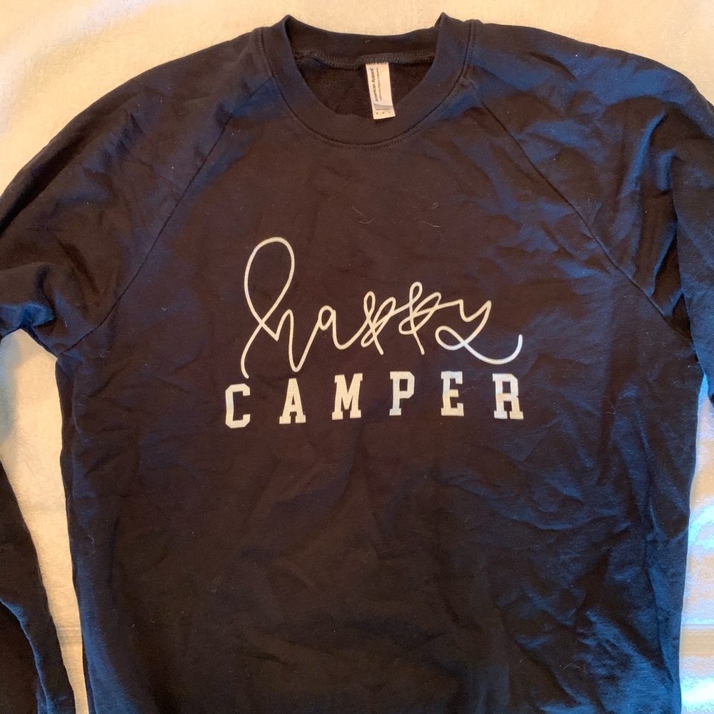 Happy camper sweatshirt